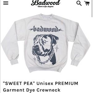 NEW BADWOOD sweetpea hoodie
